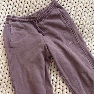 adidas Mauve/Pink Relaxed Drawstring Sweatpants